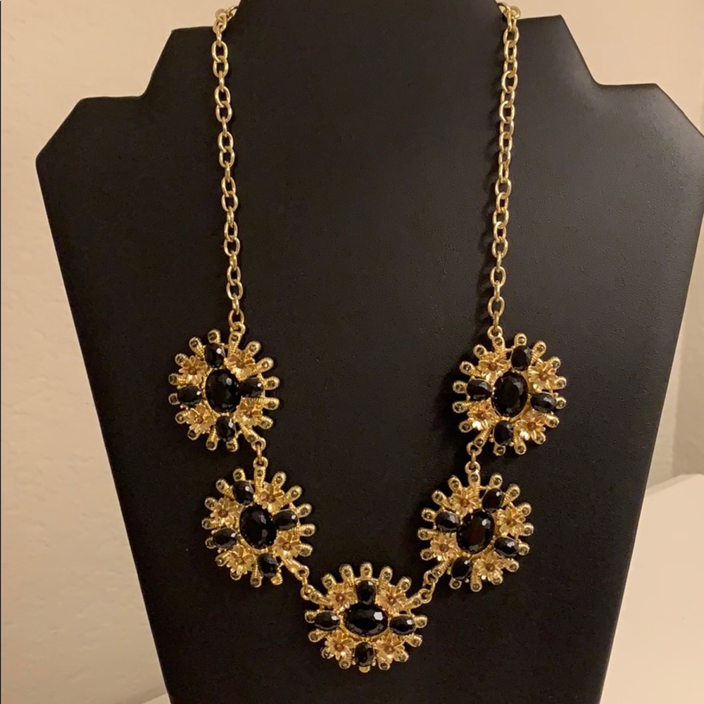 Black and gold necklace